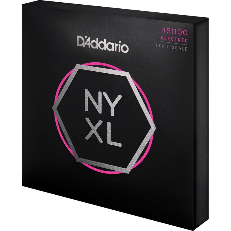 Струны для бас-гитары D'Addario NYXL45100 Long Scale Regular Light 45/100