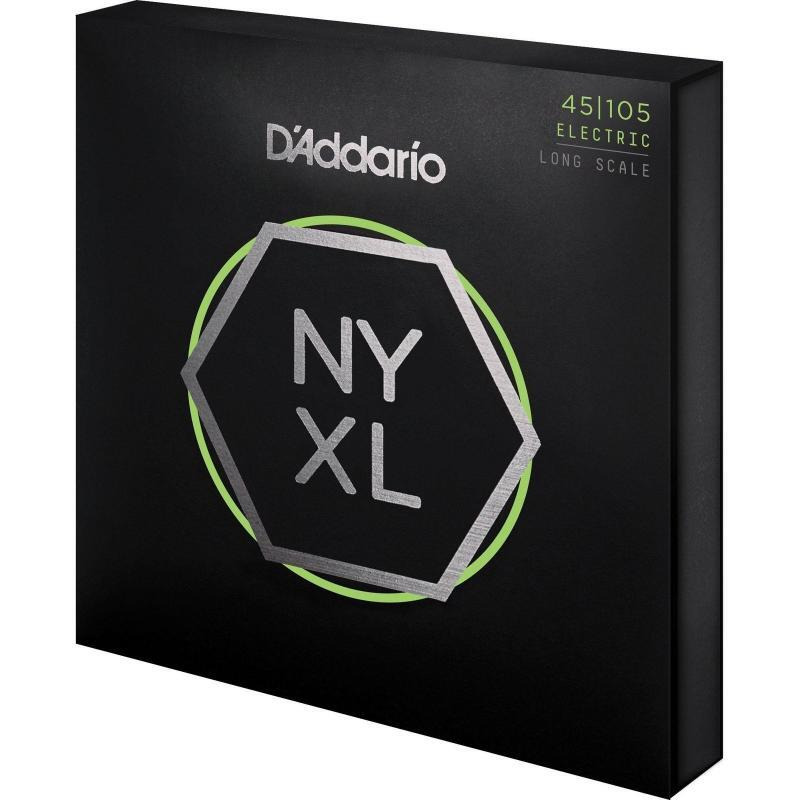 Струни для бас-гітари D'Addario NYXL45105 Long Scale Light Top Medium Bottom 45/105