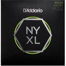 Струны для бас-гитары D'Addario NYXL45125 Nickel Wound Regular Light 5 Strings 45/125