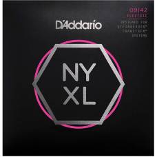 Струны для электрогитары D'Addario NYXLS0942 Double Ball End Steinberger Nickel Wound Super Light 9/42