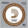 Струна D'Addario PB022 Phosphor Bronze .022