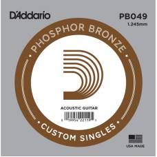 Струна D'Addario PB049 Phosphor Bronze .049