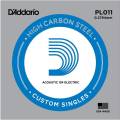 Струна D'Addario PL011 Plain Steel .011