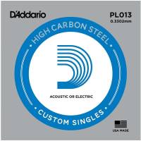 Струна D'Addario PL013 Plain Steel .013