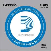Струна D'Addario PL019 Plain Steel .019