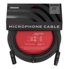 Кабель микрофонный D'Addario PW-AMSM-25 American Stage Series Microphone Cable 7.62m (25ft) 