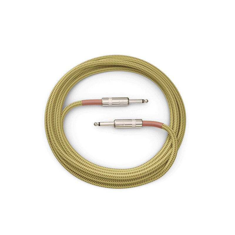 Кабель инструментальный D'ADDARIO PW-BG-10TW Custom Series Braided Instrument Cable - Tweed (3m)