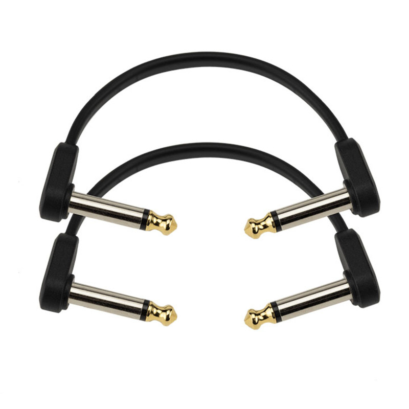Кабель инструментальный D'ADDARIO PW-FPRR-204 Custom Series Flat Patch Cables (10cm)