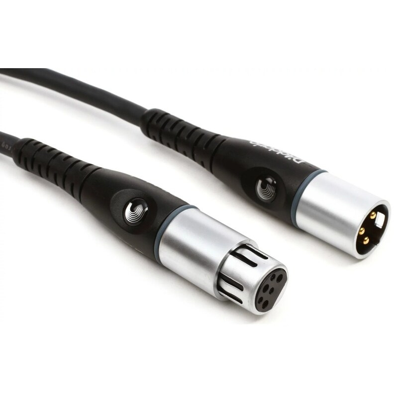 Мікрофонний кабель D'Addario PW-M-10 Custom Series 3m (10ft) Microphone Cable