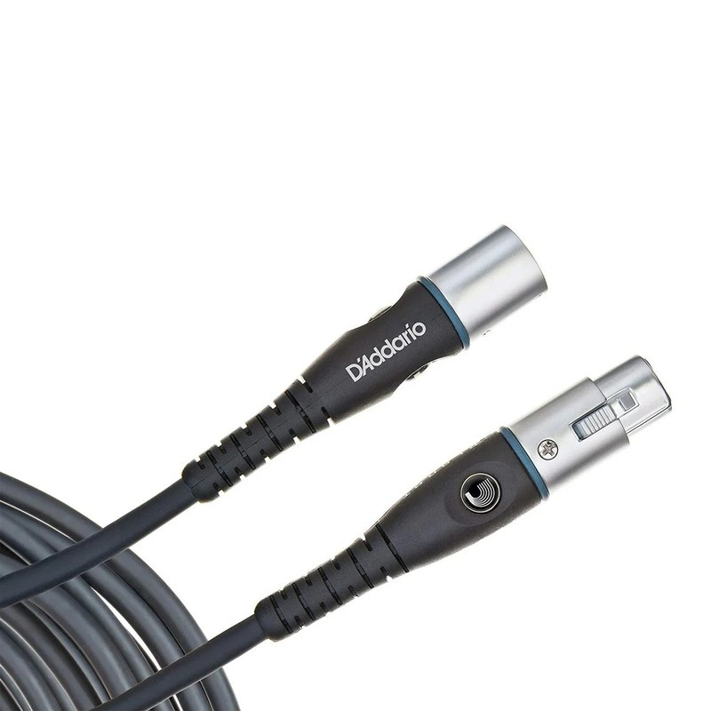 Мікрофонний кабель D'Addario PW-M-25 Custom Series 7.5m (25ft) Microphone Cable