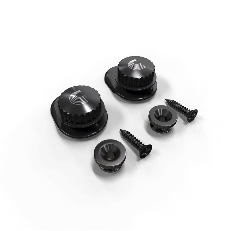 Стреплоки для ремня D'ADDARIO PW-SLS-01 Universal Strap Lock System (Black)