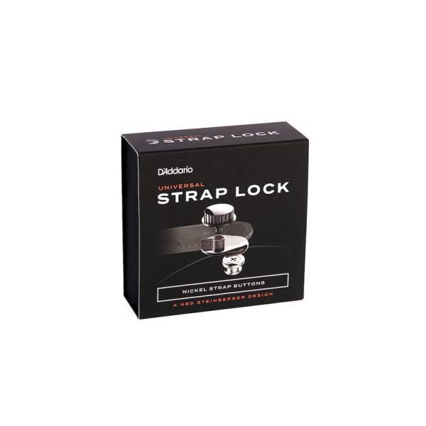 Стреплоки для ремня D'ADDARIO PW-SLS-02 Universal Strap Lock System (Nickel)