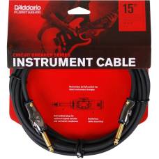 Кабель инструментальный D'Addario PW-AG-15 Circuit Breaker Instrument Cable 4.5m (15ft)