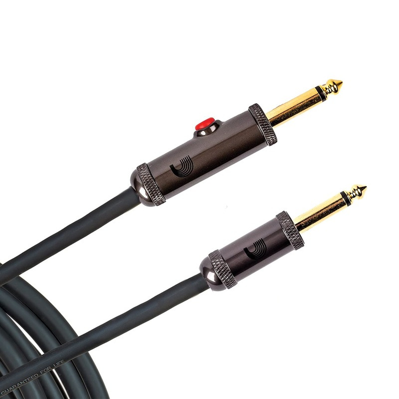 Кабель инструментальный D'Addario PW-AGL-10 Circuit Breaker Instrument Cable 3.0m (10ft)