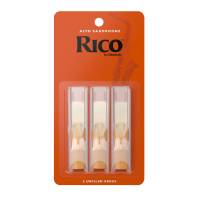 Тростини для саксофона альт D'Addario Rico RJA0330 - Alto Sax #3.0 - 3-Pack (3 шт.)