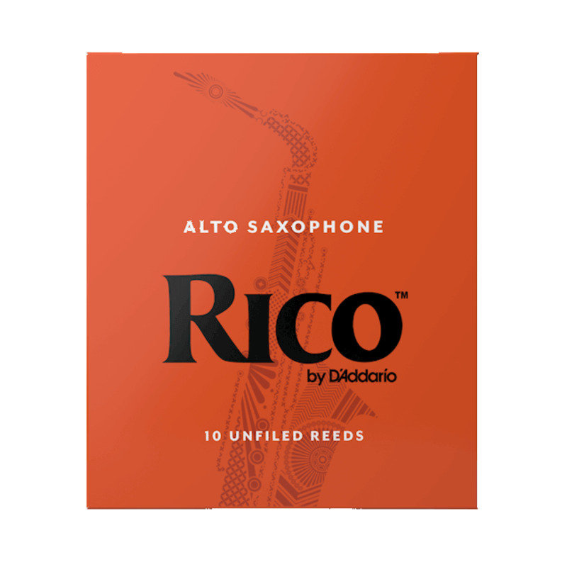 Тростини для саксофона альт D'Addario Rico RJA1020 - Alto Sax #2.0 - 10-Pack (10 шт.)