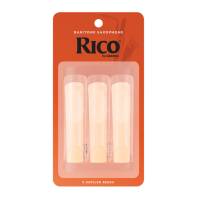 Трости для саксофона баритон D'Addario Rico RLA0325 - Baritone Sax #2.5 - 3-Pack (3 шт.)