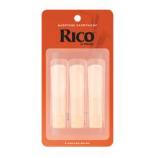 Трости для саксофона баритон D'Addario Rico RLA0325 - Baritone Sax #2.5 - 3-Pack (3 шт.)