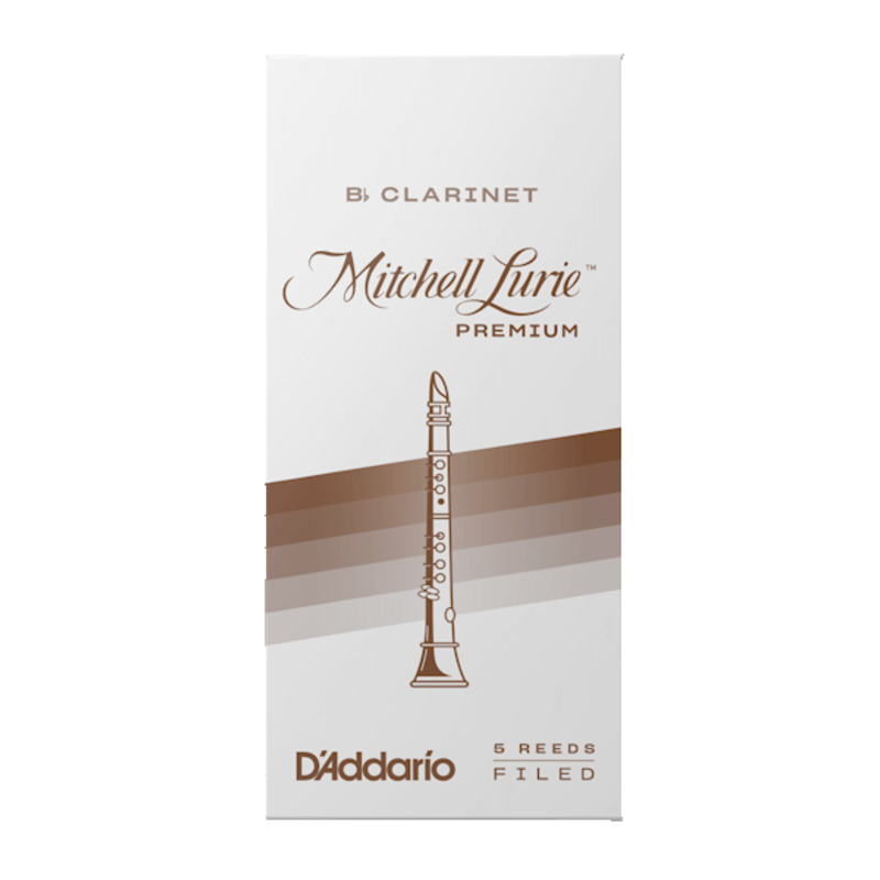 Тростини для кларнета D'Addario Mitchell Lurie Premium RMLP5BCL300 - Bb Clarinet #3.0 - 5-Pack