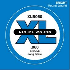 Струна D'Addario XLB060 XL Nickel Round Wound Long Scale .060