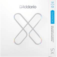 Струны для акустической гитары D'Addario XSAPB1253 Phosphor Bronze Light 12/53