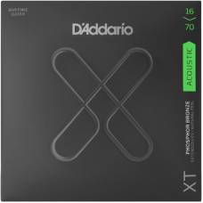 Струны для акустической гитары D'Addario XTAPB1670 XT Phosphor Bronze Medium Baritone 16/70