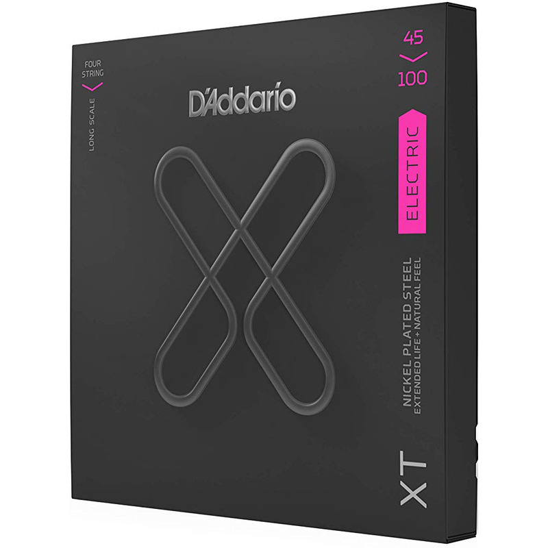 Струны для бас-гитары D'Addario XTB45100 XT Bass Regular Light 45/100