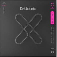 Струны для бас-гитары D'Addario XTB45130 XT Bass Regular Light 5-Strings 45/130