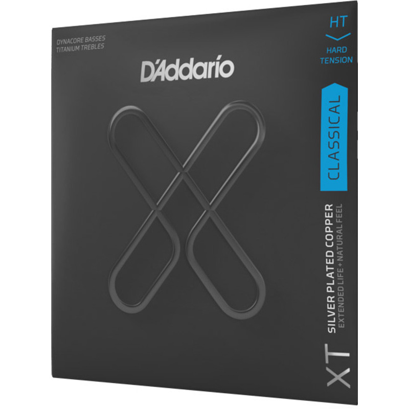 Струны для классической гитары D'Addario XTC46TT XT Dynacore Titanium Classical Hard Tension
