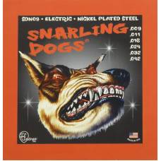 Струны для электрогитары D'Andrea SDN09 Snarling Dogs Nickel Plated Extra Light 9/42
