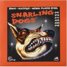 Струны для электрогитары D'Andrea SDN10 Snarling Dogs Nickel Plated Light 10/46