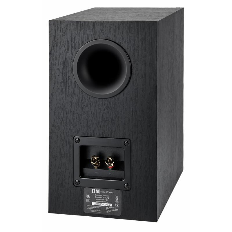 Акустична система Elac DEBUT 3.0 DB53-BK BOOKSHELF SPEAKERS
