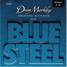 Струны для электрогитары Dean Markley 2550 Blue Steel Extra Light 8/38