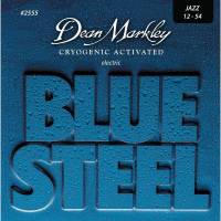 Струны для электрогитары Dean Markley 2555 Blue Steel Jazz 12/54