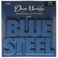 Струны для электрогитары Dean Markley 2558 Blue Steel LTHB 10/52