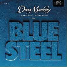 Струны для бас-гитары Dean Markley 2672 Cryogenic Activated Blue Steel Light 4-String 45/100