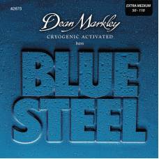 Струны для бас-гитары Dean Markley 2675 Cryogenic Activated Bluesteel Extra Medium 4-String 50/110