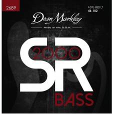 Струны для бас-гитары Dean Markley 2689 SR2000 Stainless Steel Medium Light 4-String 46/102