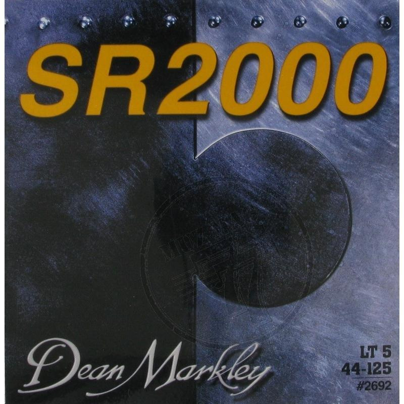 Струны для бас-гитары Dean Markley 2692 SR2000 Stainless Steel Light 5-String 44/125