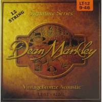 Струни для акустичної гітари Dean Markley DMS2202 Signature Series 12 String 9/46