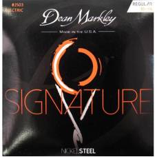 Струны для электрогитары Dean Markley 2503 Signature Series Nickel Steel Regular 10/46