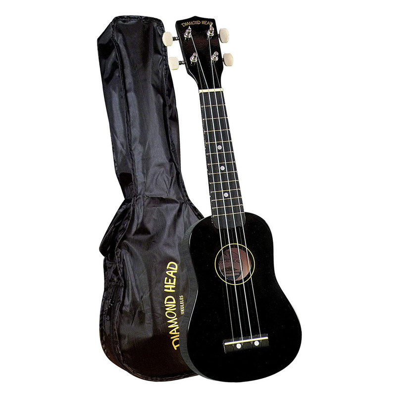 Укулеле Diamond Head DU-100 Rainbow Soprano Ukulele Black