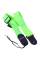 Ремень для гитары DIMARZIO NYLON WITH LEATHER ENDS (NEON GREEN)