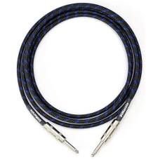 Кабель инструментальный DiMarzio EP1710SSBB Overbraid Instrument Cable 3.0m (10ft)