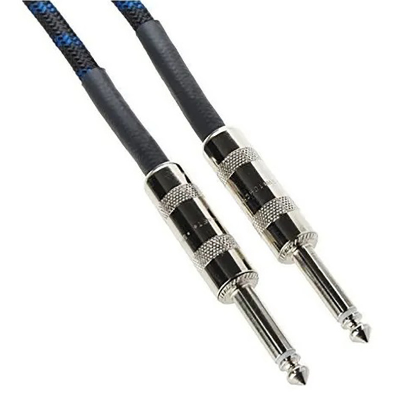 Кабель инструментальный DiMarzio EP1710SSBB Overbraid Instrument Cable 3.0m (10ft)