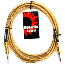 Кабель инструментальный DiMarzio EP1710SSGM Overbraid Instrument Cable 3.0m (10ft)