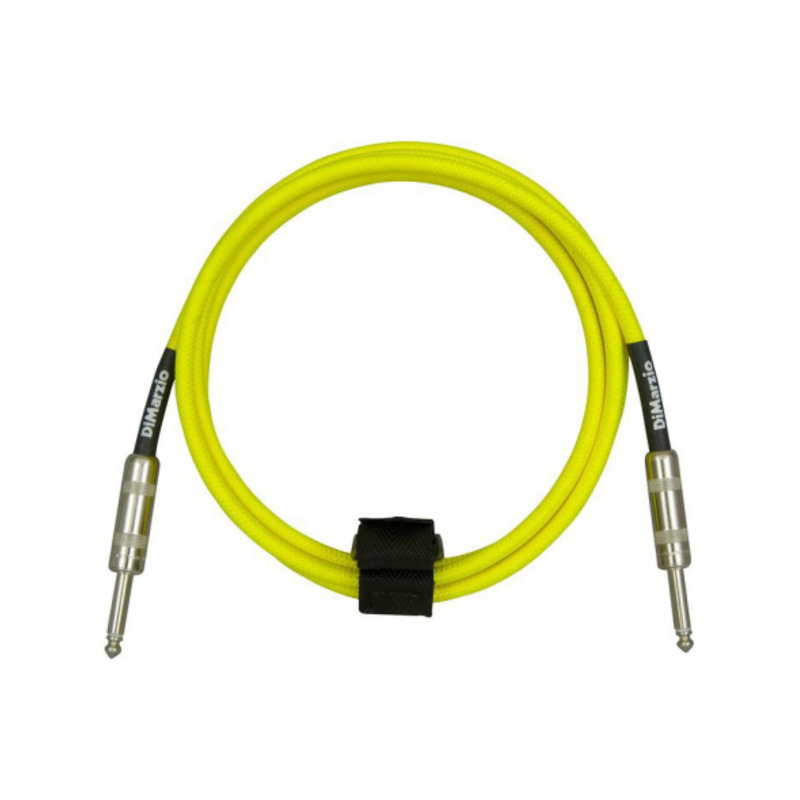 Інструментальний кабель DiMarzio EP1710SSY Instrument Cable 3m (Neon Yellow)