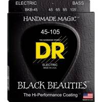Струны для бас-гитары DR BKB-45 Black Beauties K3 Coated Medium 45/105