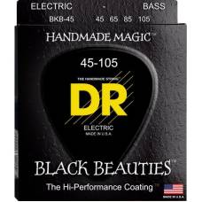 Струны для бас-гитары DR BKB-45 Black Beauties K3 Coated Medium 45/105