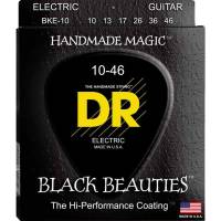 Струни для електрогітари DR BKE-10 Black Beauties Medium K3 Coated 10/46